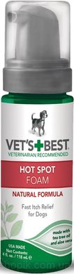 Vet's Best Hot Spot Foam Моющая пена против зуда и раздражений для собак 118 мл