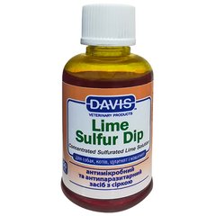 Davis Lime Sulfur Dip Антимикробное и антипаразитарное средство для собак и котов 50 мл