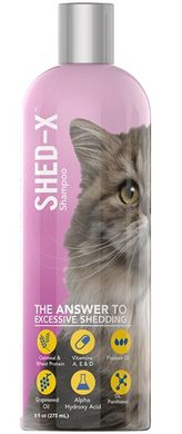 SynergyLabs Shed Control Шампунь против линьки для кошек