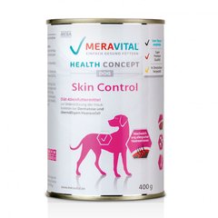 MERA MVH Nassfutter Skin Control корм консер. дор. собак при дерматозах та надмірному випаданні шерсті 400 гр (6 шт/уп)