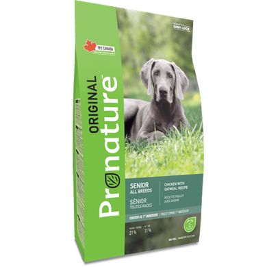 Pronature Original Senior Корм ​​для малоактивних та літніх собак 11.3 кг