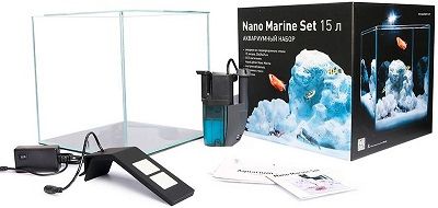 aGLASS Nano Marine Set Морской аквариумный набор на 15 л