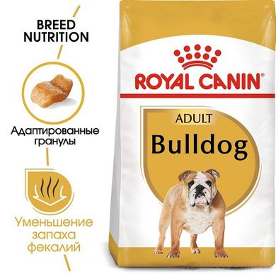 Royal Canin Dog Bulldog Adult (Бульдог) для взрослых собак 12 кг сухой корм