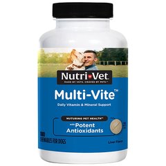 Nutri-Vet Multi-Vite комплекс вітамінів та мінералів для собак 120 таблеток