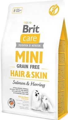Brit Care Mini Grain Free Hair & Skin 400 грамм