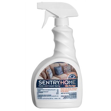 SENTRY Home and Carpet Spray від бліх та кліщів у квартирі та будинку, спрей, 710 мл. 0.71 л