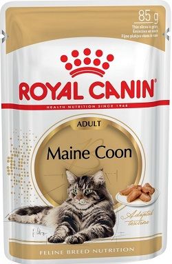 Royal Canin Cat Maine Coon Adult (Мейн Кун) Консервы в соусе 85 грамм консервы для котов