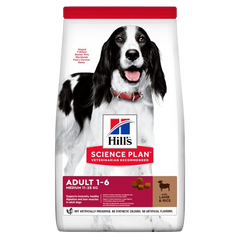Hill's SP Canine Adult Medium Breed Lamb & Rice 2.5 кг.