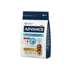 Advance Dog Med/Maxi Sensitive Lamb&Rice для дорослих собак з ягням і рисом 3 кг