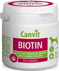 Canvit Biotin Комплекс для шерсти и во время линьки собак 100 грамм