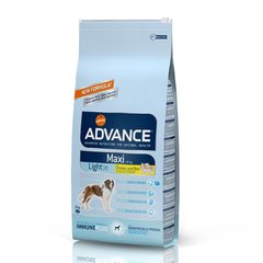 Advance Dog Maxi Light Корм для собак крупных пород склонных к полноте 15 кг