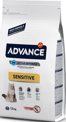 Advance Cat Sensitive Salmon & Rice 1.5 кг
