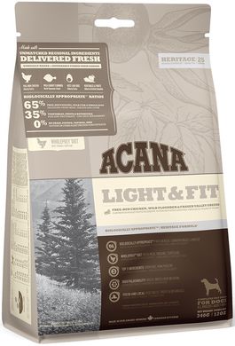 Acana Light & Fit Сухий корм для собак схильних до повноти 340 гр