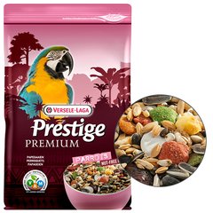 Versele-Laga Prestige Premium Parrots Полнорационный корм для крупных попугаев 2 кг