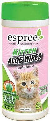 Espree Kitten Aloe Wipes Cалфетки для котят