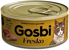 Gosbi Fresko Cat Adult Tuna & Salmon Консерва з тунцем та лососем 70 гр