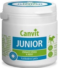 Canvit Junior Добавка для щенков и молодых собак 100 грамм