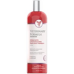 Veterinary Formula Advanced Antiparasitic & Antiseborrheic Shampoo Антипаразитарний та антисеборейний шампунь для собак 473 мл