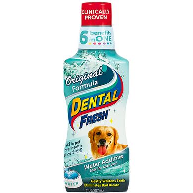 SynergyLabs Dental Fresh Original Рідина від зубного нальоту та запаху з пащі собак та котів 237 мл