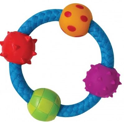 Petstages Multi Texture Chew Ring Канат-кільце з м'ячиками