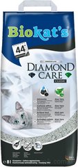 Biokat's Diamond Care Classic Комкующийся наполнитель c активированным углем, без запаха 8 литров