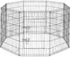 Savic Dog Park Вольєр для цуценят, цинк 8 панелей, 9.5 кг, 61Х61 см
