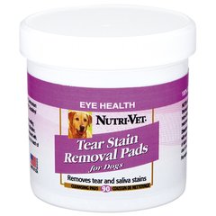 Nutri-Vet Tear Stain Removal dog влажные салфетки для собак