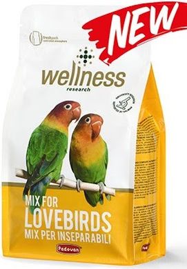 Padovan Wellness parrocchetti lovebirds