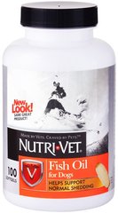Nutri-Vet Fish Oil Добавка для шерсті собак