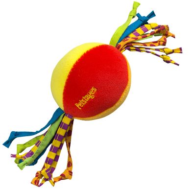 PETSTAGES Мячик с гелевым наполнителем и шнурками