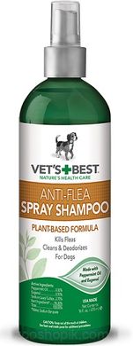 Vet's Best Anti-Flea Easy Spray Shampoo Шампунь - Спрей від бліх 470 мл