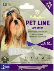 Palladium Pet Line the One Краплі від паразитів для собак 4-10 кг