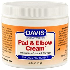 Davis Pad & Elbow Cream Загоюючий крем для лап і ліктів собак 113 мл