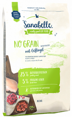 Sanabelle No Grain Беззерновой корм для кошек 2 кг