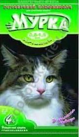 Мурка зеленый №8 наполнитель для кошачьего туалета комкующийся мелкозернистый (0,8-1,5 мм) с лавандой