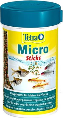 Tetra Micro Sticks Основной корм для маленьких рыб 100 мл