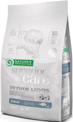 Nature’s Protection Superior Care White Dogs Grain Free Adult Small and Mini Breeds 1.5 кг
