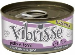Vibrisse Cat Курка з тунцем для кошенят 70 гр