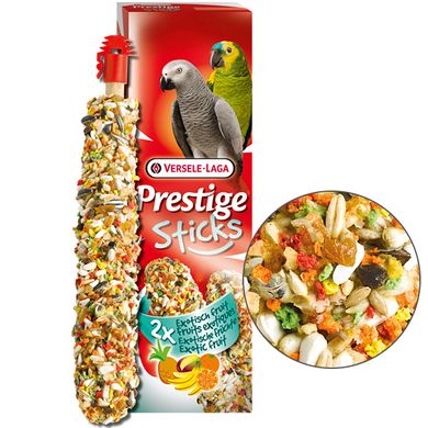 Versele-Laga Prestige Sticks Parrots Exotic Fruit Лакомство с фруктами для крупных попугаев