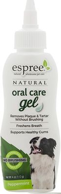 Espree Natural Oral Care Gel Peppermint Гель для ухода за зубами собак 118 мл