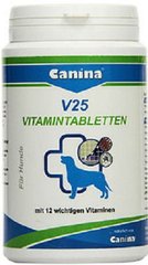 Canina V25 Vitamintabletten Мультивітамінний комплекс 30 табл