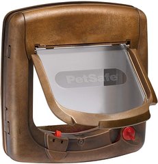PetSafe Staywell Deluxe Magnetic Cat Flap Дверцята з програмним ключем Білий