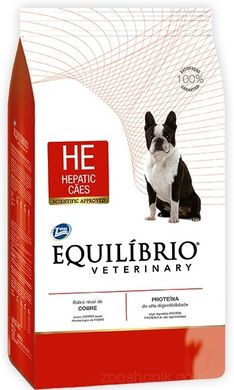 Equilibrio Veterinary Dog Hepatic лікувальний корм для собак 2 кг.
