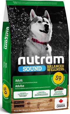 Nutram S9 Sound Balanced Wellness Lamb Adult Dog 2 кг
