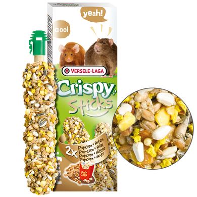 Versele-Laga Crispy Sticks Popcorn&Nuts Лакомство для крыс и мышей