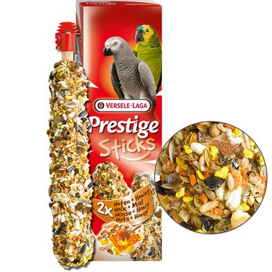 Versele-Laga Prestige Sticks Parrots Nuts & Honey Лакомство с орехами и медом для крупных попугаев