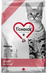 1st Choice Cat Adult Derma Сухой диетический корм для котов 1.8 кг