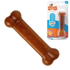 Nylabone Puppy Chew Bone Жувальна іграшка зі смаком курки S для собак до 11 кг.