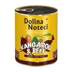 Консерва Dolina Noteci Superfood для cобак з м'ясом кенгуру та яловичини,800 гр (6 шт/уп)