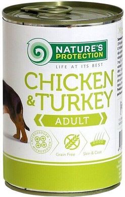 Nature’s Protection Dog Adult Chicken&Turkey 400 грамм